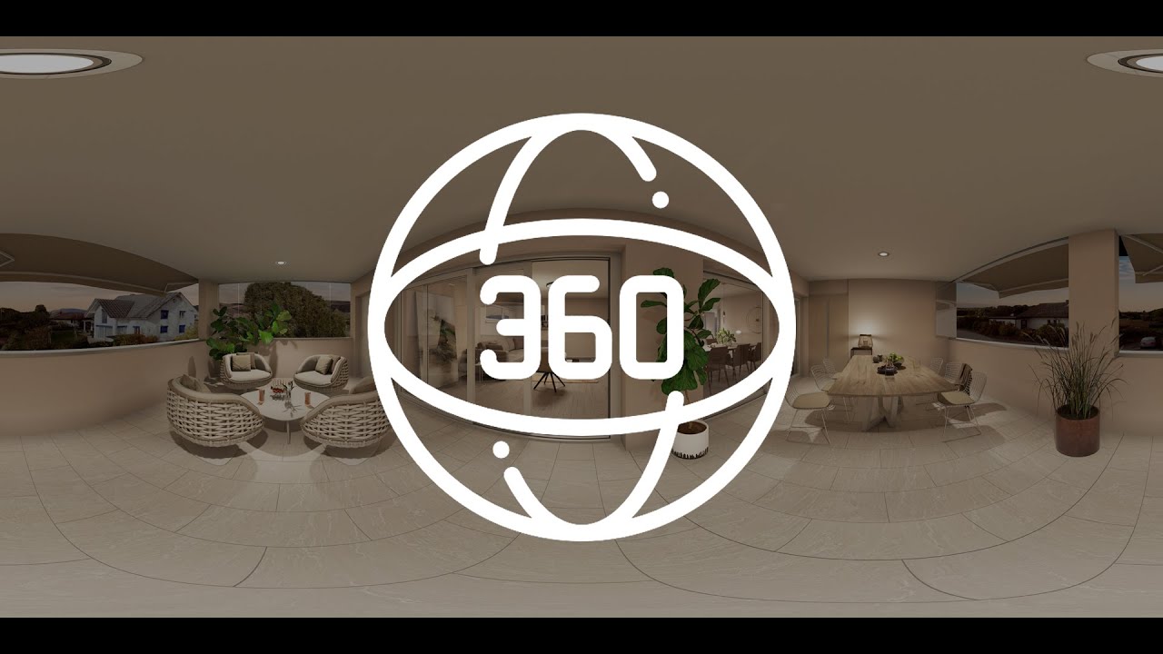 Virtuelle Rundgänge - 360° Panorama Terrasse