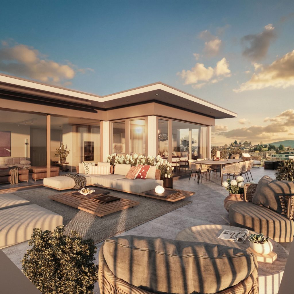Exklusive Eigentumswohnungen – Jetzt informieren! - Attikawohnung Dachterrasse Neubau Ettingen Baselland