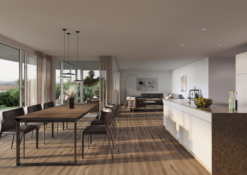 Exklusive 5.5-Zimmer-Wohnung in Wermatswil - Bild 5