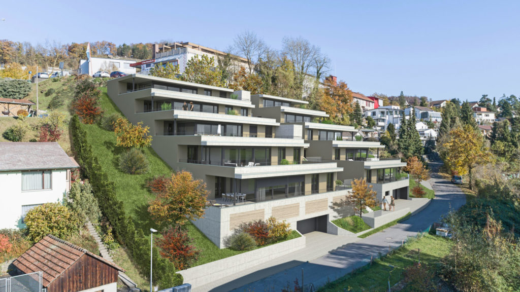 DUO Döttingen – Wohnkomfort und Lebensqualität - Aussenvisualisierung