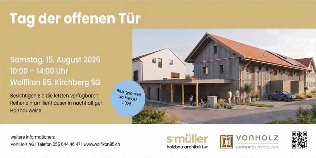 Wolfikon95 - ihr nachhaltiges Zuhause - Open Day