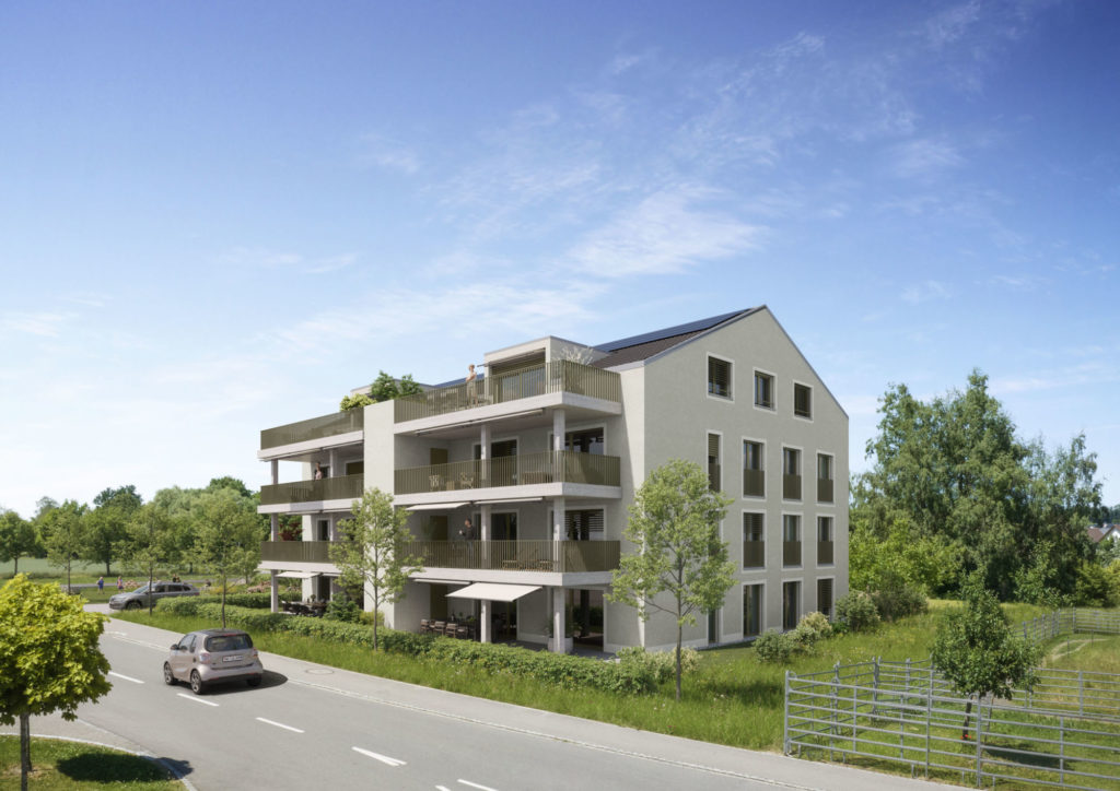Waltpark - Eigentumswohnungen in Waltenschwil - Architektur by Krewo