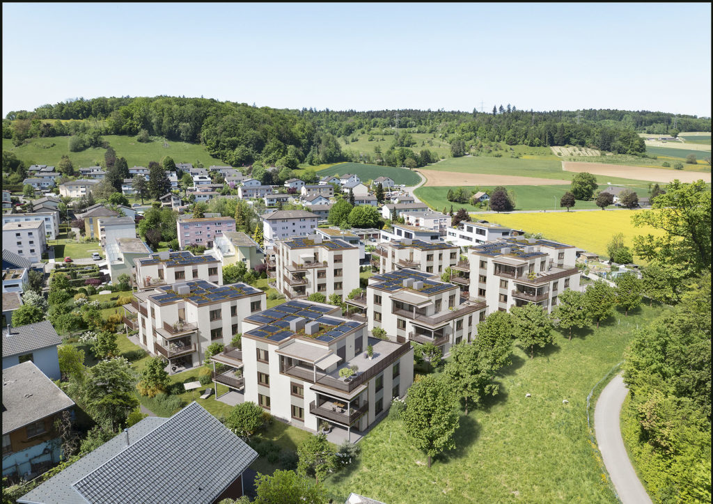 Riniken: Attraktive Eigentumswohnungen - Aussenvisualisierung