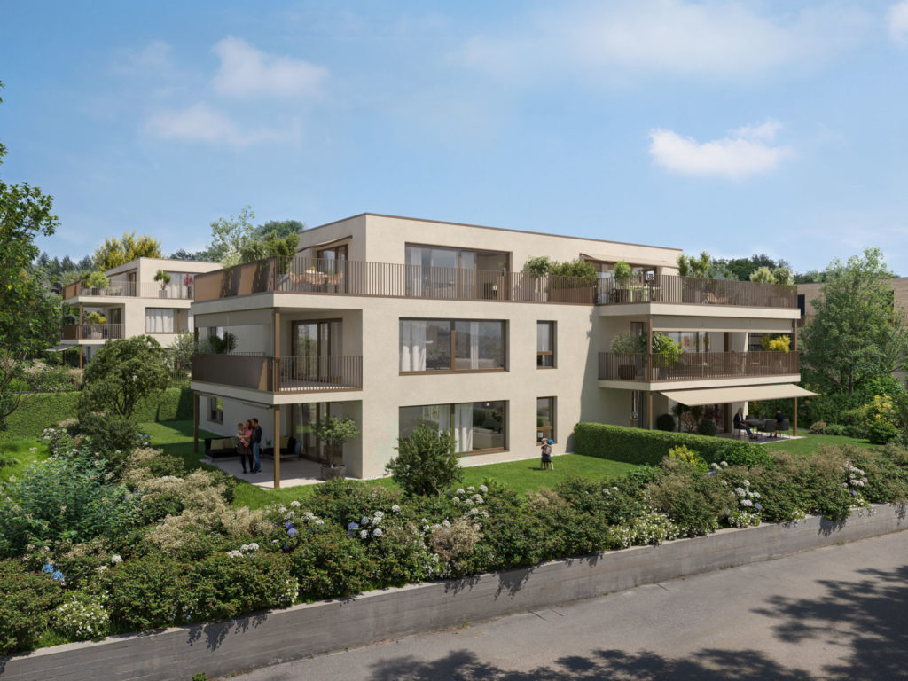 12 exklusive Eigentumswohngen in Brügg BE - DesignRaum GmbH