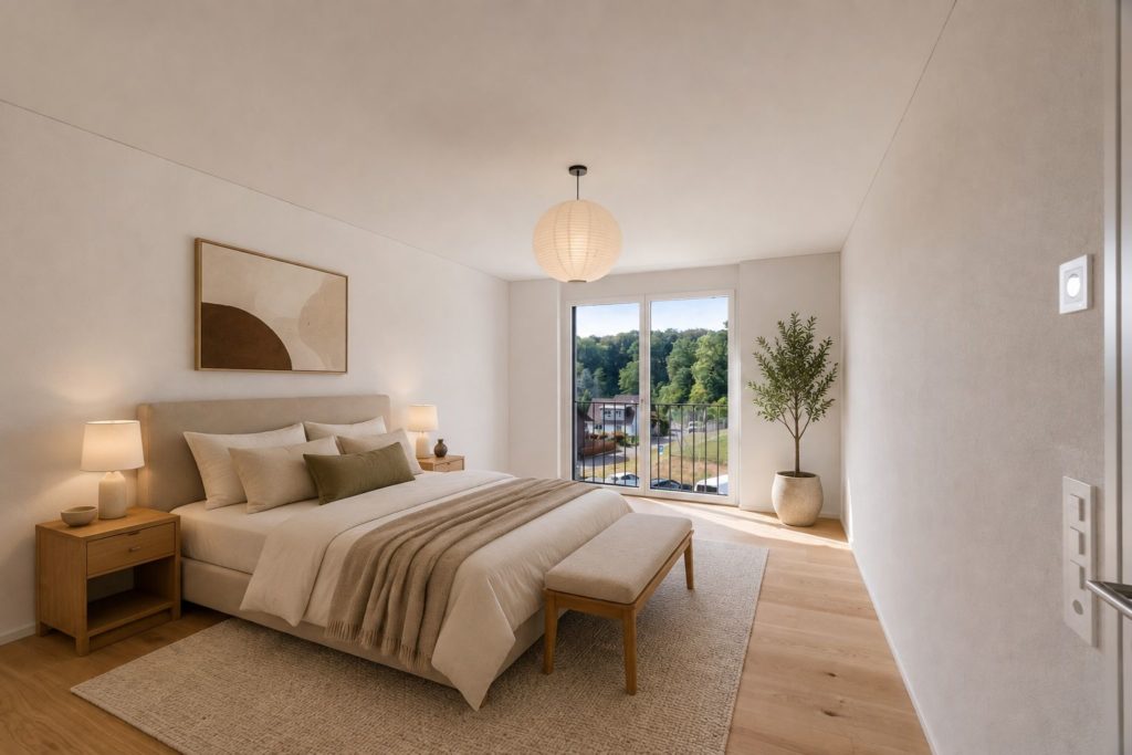 Lichtdurchflutete Attika-Maisonette mit Weitsicht und privatem Garten - Bild 5