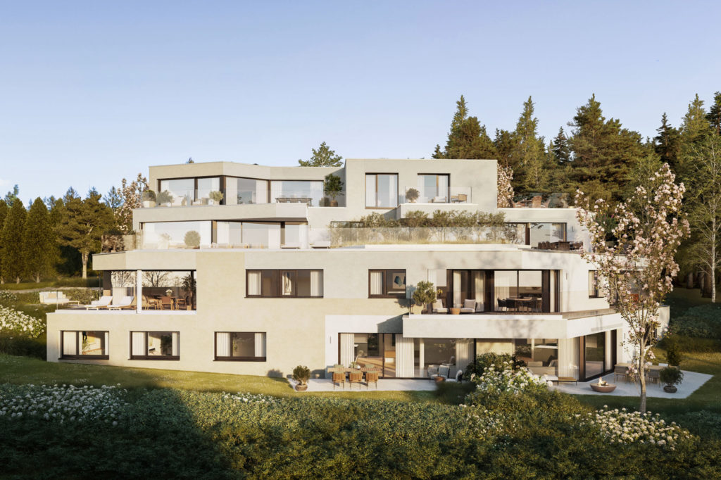 Hochwertige Eigentumswohnung in Zumikon - Aussen 3