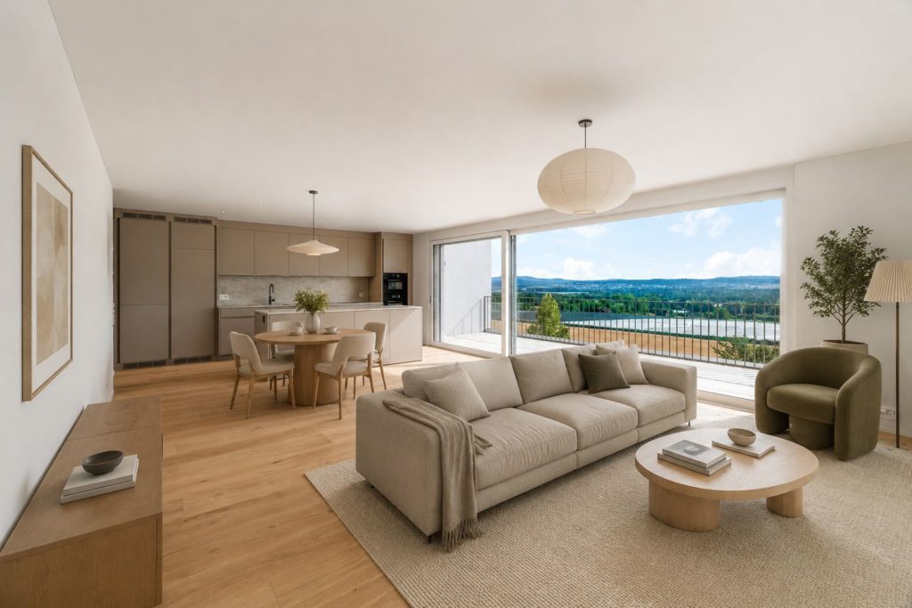 Lichtdurchflutete Attika-Maisonette mit Weitsicht und privatem Garten - Bild 2