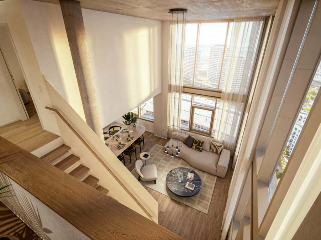 Erstvermietung "Riedtower" - Zürich - Wohnzimmer3
