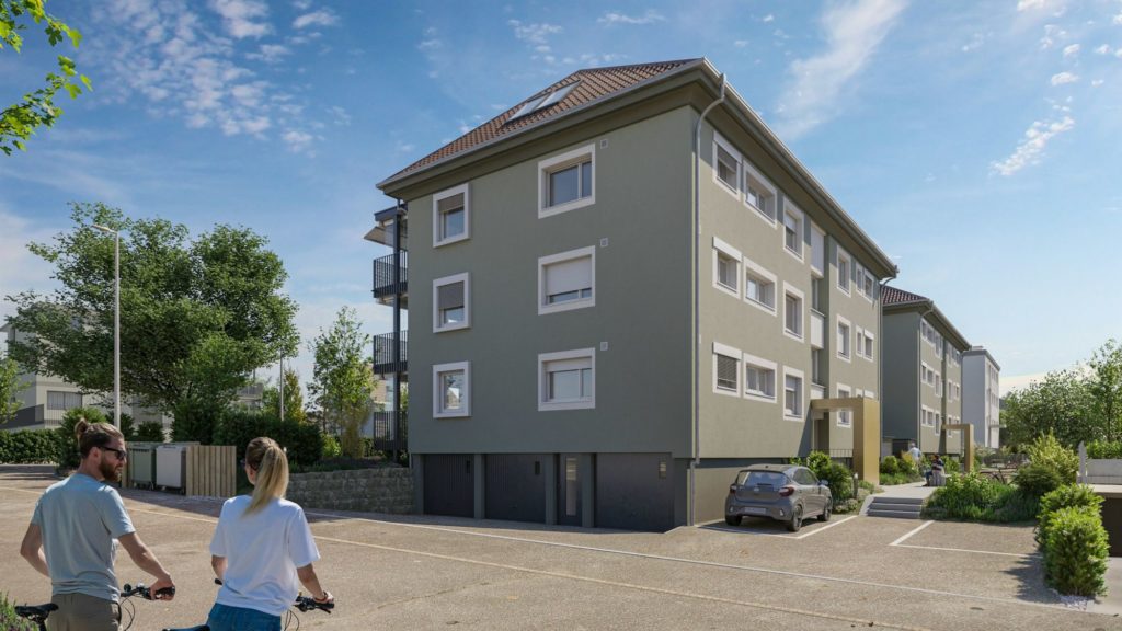 Neubau Mietwohnungen in Seuzach - 3291_Eingang_Visu_neu
