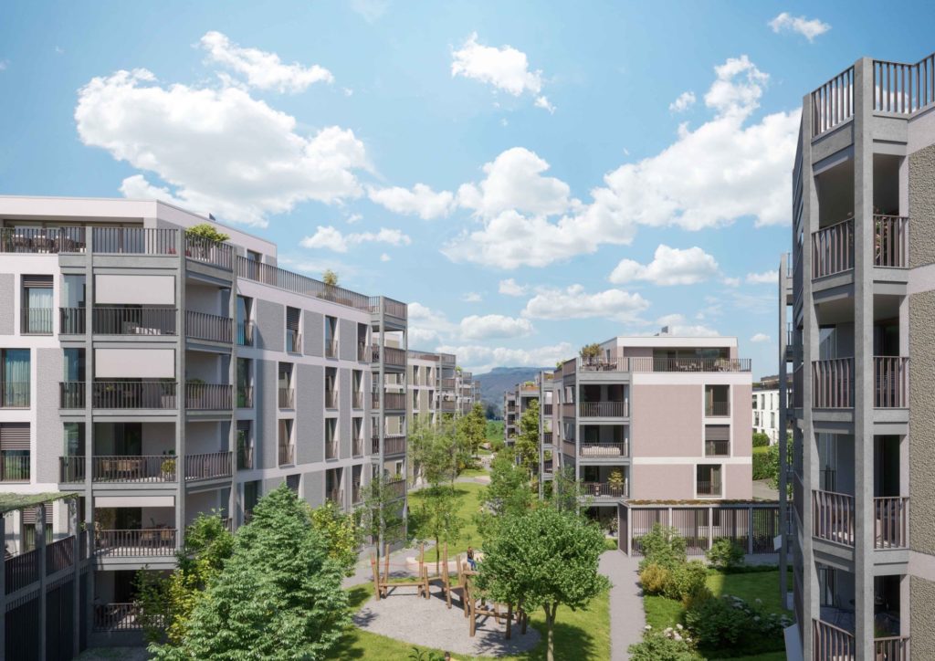 Untersiggenthal: Hochwertige Eigentumswohnungen - Aussenvisualisierung