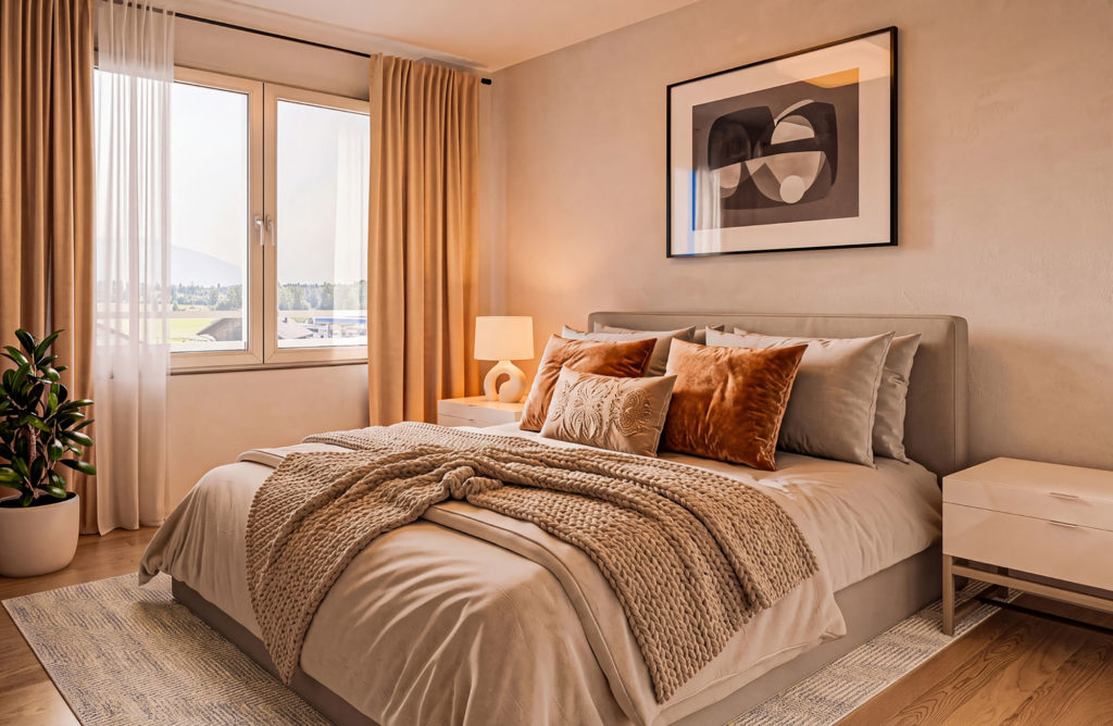 Eigentumswohnungen im Gwatt bei Thun - casa_immobilien_spiezstrasse57-und-59_gwatt_visu-innen-01_abend