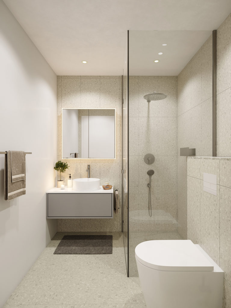 3 Zimmer Wohnung mit hochwertigem Ausbau - Zwei vollwertige Badezimmer