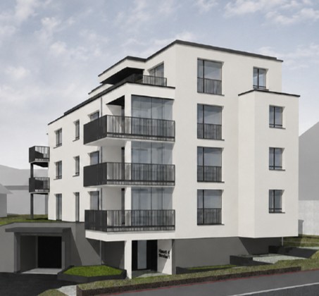 Neubau: 4.5-Zimmer-Attikawohnung in Gunzwil (Beromünster) - Foto_Fassade