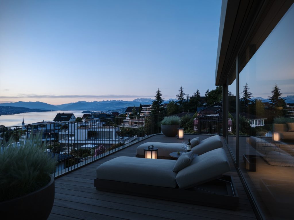 Drei exklusive Maisonette-Residenzen in Oberrieden - HORIZON_ATT_TERR_Whg. 03