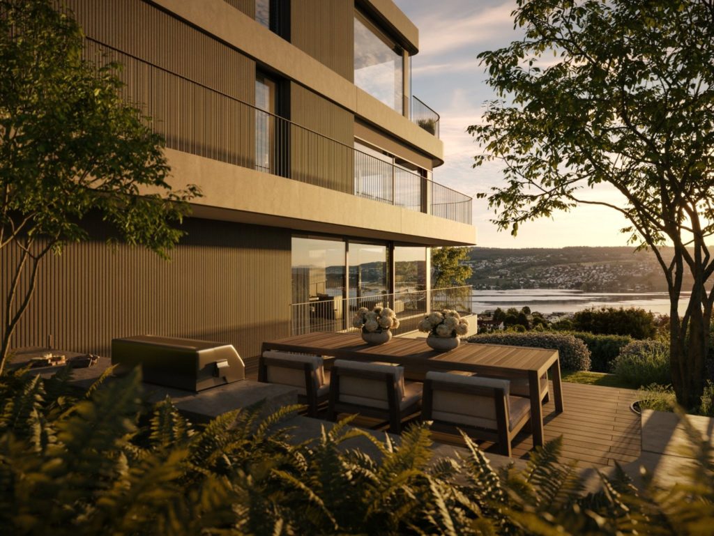 Drei exklusive Maisonette-Residenzen in Oberrieden - HORIZON_EG_GARTEN_Whg. 01_kompr.