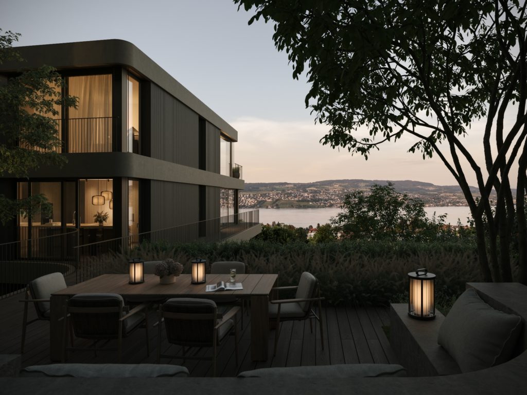 Drei exklusive Maisonette-Residenzen in Oberrieden - HORIZON_OG_GARTEN_Whg. 02