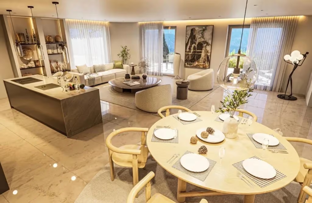 9 moderne Eigentumswohnungen in Oberhasli - innen-essen