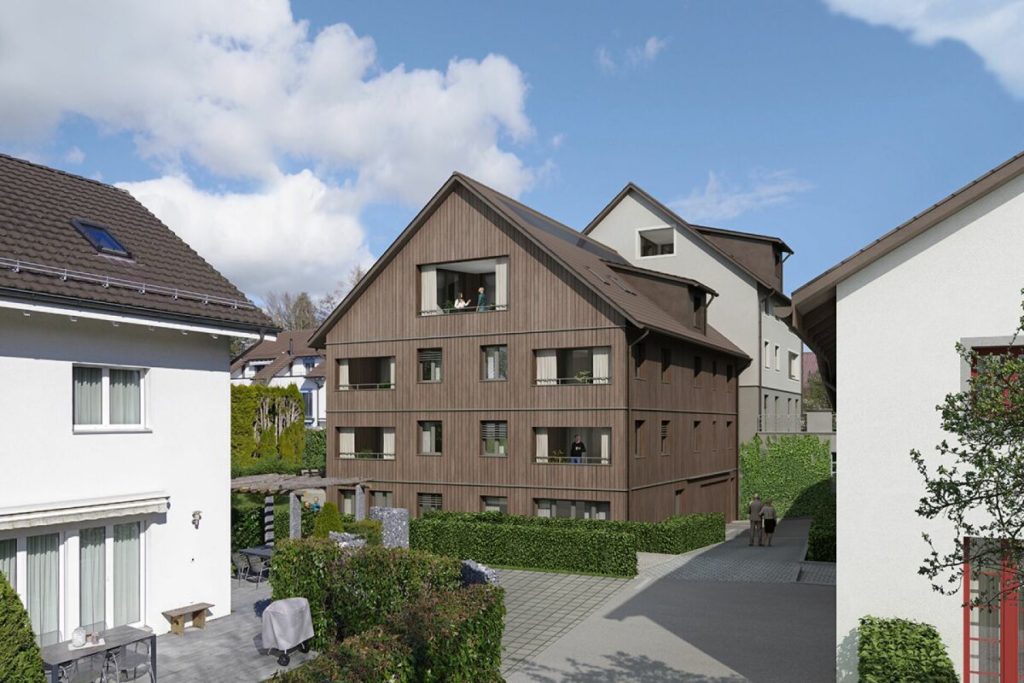 BEZUGSBEREIT AB DEZEMBER 2026! Landwohnen in Stadtnähe: Neubauwohnungen im Herzen des Dorfes Wermatswil - Bild 2