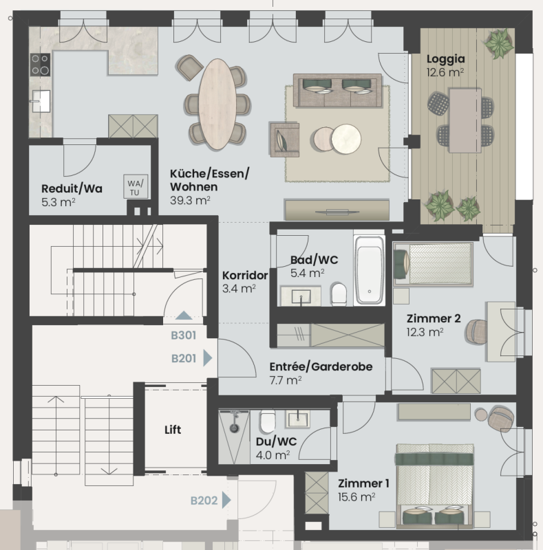 BAUSTART ERFOLGT! Landwohnen in Stadtnähe: Neubauwohnungen im Herzen des Dorfes - Bild 1