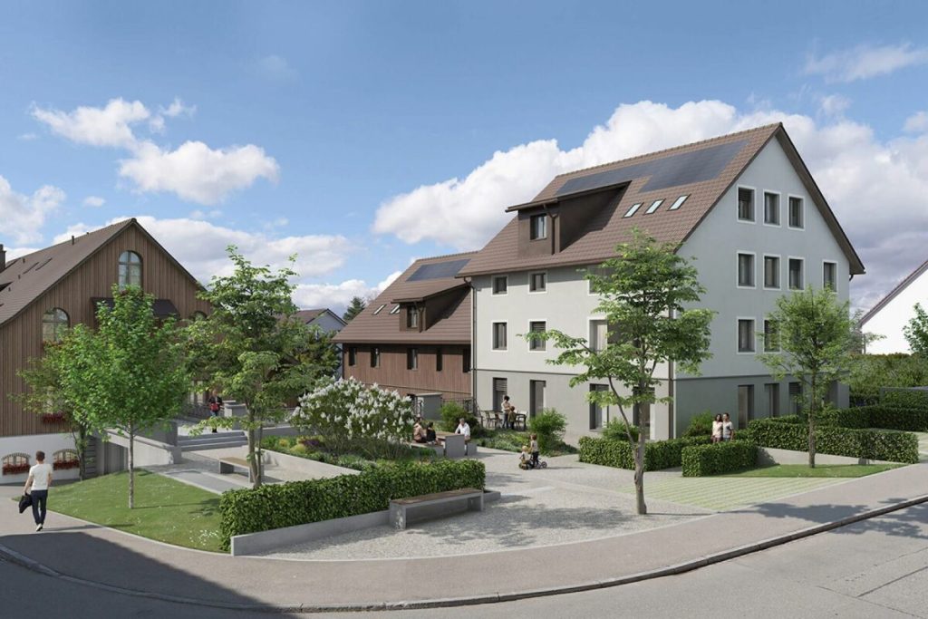 BEZUGSBEREIT AB DEZEMBER 2026! Landwohnen in Stadtnähe: Neubauwohnungen im Herzen des Dorfes Wermatswil - Bild 3