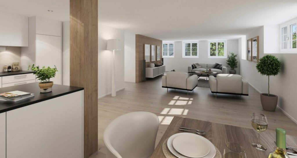 UG 3.5 Zi-Wohnung Neubau MFH Haus B West - Bild 6