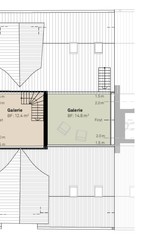 BAUSTART IST ERFOLGT «Dorf Ottikon»: Freiraum und Wohnauswahl in einzigartigem Ensemble - 2. Dachgeschoss