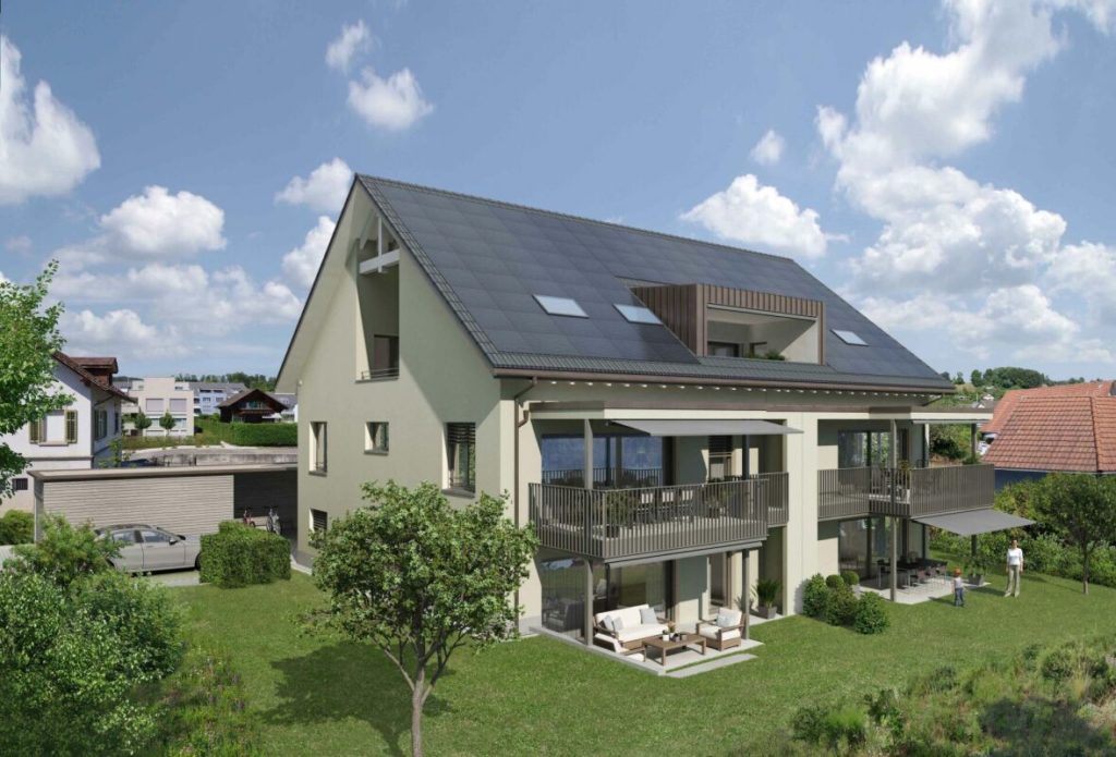 Sich neu verwurzeln: in fünf attraktiven Eigentumswohnungen an Sonnenhanglage in Männedorf - Aussenansicht