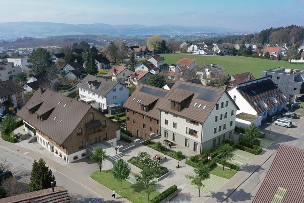 BAUSTART ERFOLGT! Landwohnen in Stadtnähe: Neubauwohnungen im Herzen des Dorfes Wermatswil - Bild 3