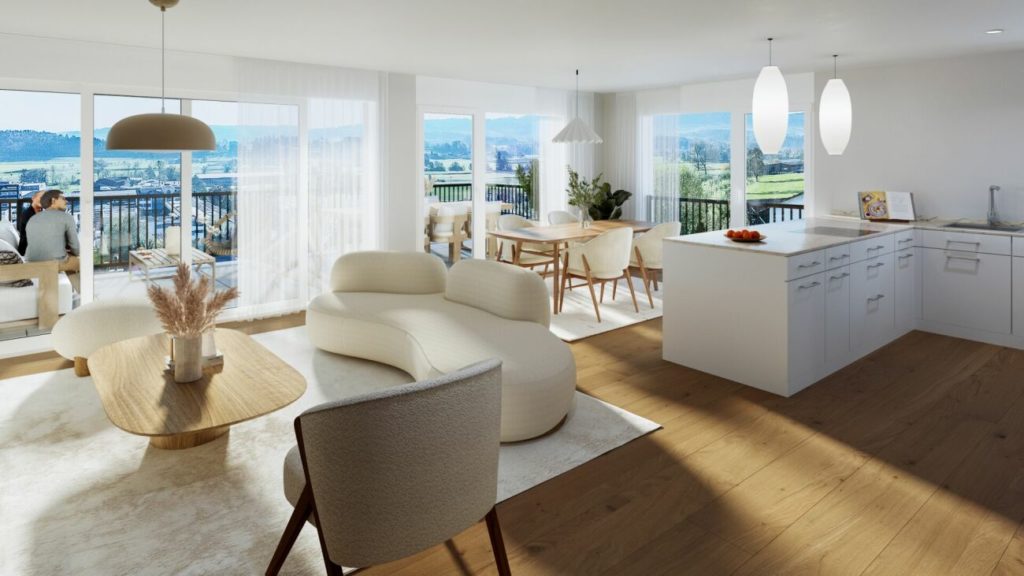 Moderne Skulptur mit Weitsicht: Neubauwohnungen am Galtberg - Bild 11