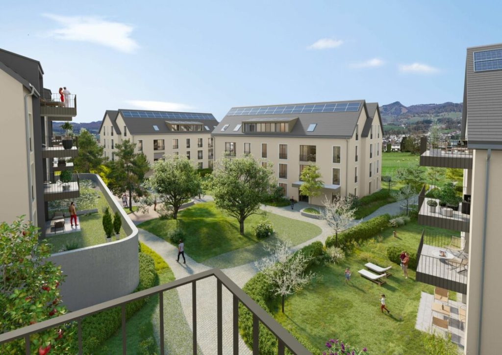 WOHNPARK DORF - 4,5-Zimmer-Wohnung im Dachgeschoss - Bild 1