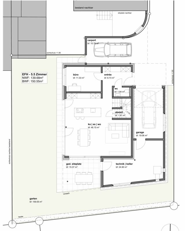 Bewilligtes Neubau-Einfamilienhausprojekt an toller Familienlage in Heerbrugg - Bild 12