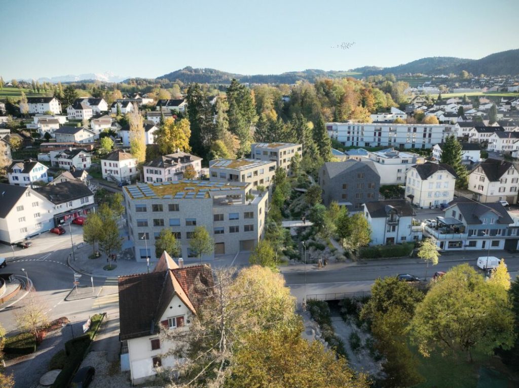 Ankündigung 5.5-Zimmer-Eigentumswohnung in Uzwil - Aussenvisualisierung