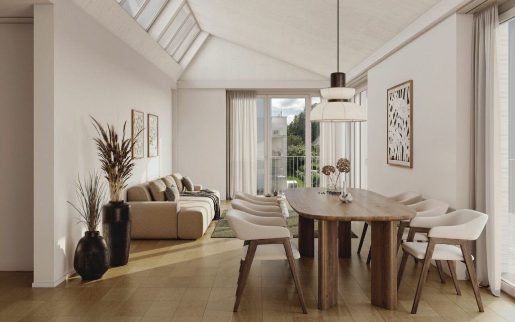 Einzigartige 3.5 Zimmer-Attikawohnung mit überhohen Räumen - Bild 1