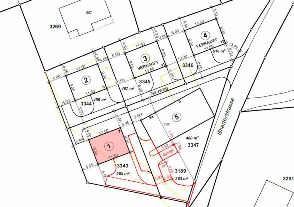 Zu verkaufen bei 8556 Wigoltingen, neues freistehendes 6½ Zi.-EFH am Südhang, an ruhiger, sonniger Lage mit Weitsicht /Massivbau ! - Bild 2