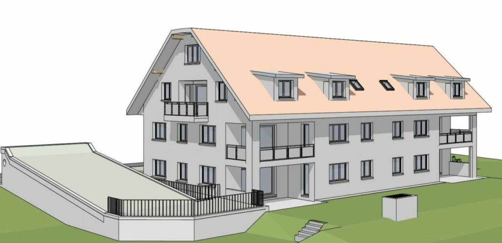 Zu verkaufen 3½ Zi.-Whg., an der Maugwilerstrasse 40 in 9552 Maugwil bei Bronschhofen /103 m2 Wohnfläche, naturverbundene Lage  /Steuerfuss 9500 Wil ! - Bild 2