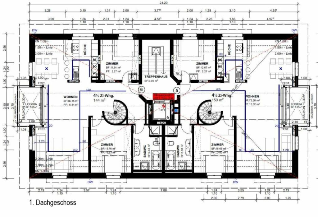 Zu verkaufen 4½ Zi.-Whg., an der Maugwilerstrasse 40 in 9552 Maugwil, naturverbundene Lage /Steuerfuss 9500 Wil ! - Bild 6