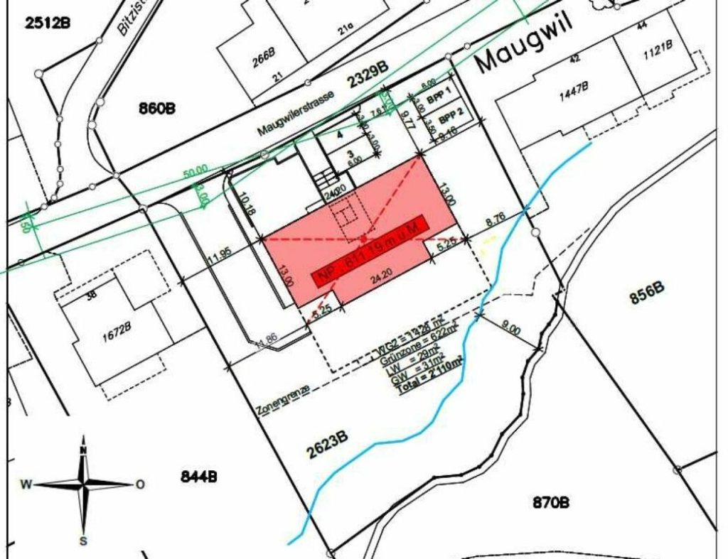 Zu verkaufen 3½ Zi.-Whg., an der Maugwilerstrasse 40 in 9552 Maugwil bei Bronschhofen /103 m2 Wohnfläche, naturverbundene Lage  /Steuerfuss 9500 Wil ! - Bild 3