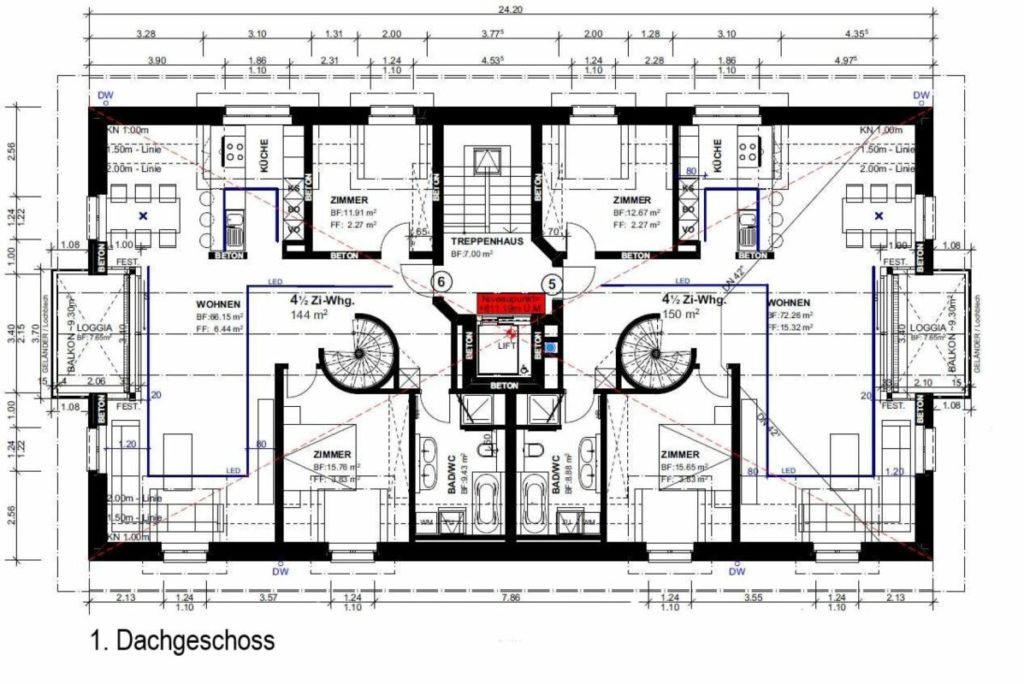 Zu verkaufen 4½ Zi.-Maisonettewhg., an der Maugwilerstrasse 40 in 9552 Maugwil /150 m2 Wohnfläche, naturverbundene Lage /Steuerfuss 9500 Wil ! - Bild 6
