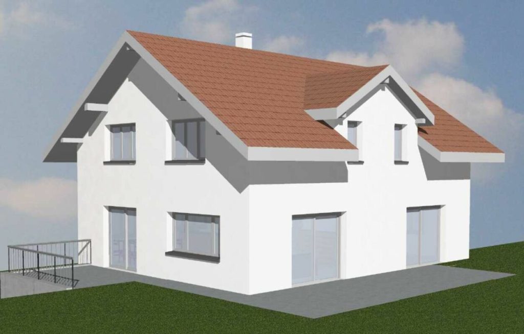 Zu verkaufen in 9546 Tuttwil bei Wängi, neues freistehendes 6½ Zi.-EFH, mit Doppelgarage, an ruhiger, sonniger Lage /Massivbau ! - Bild 1