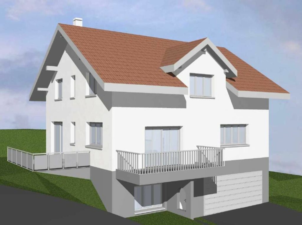 Zu vermieten per 1. September 2026, neues freistehendes EFH in 9534 Gähwil. Grosszügige Raumeinteilung mit 190 m2 Wfl. - Bild 1