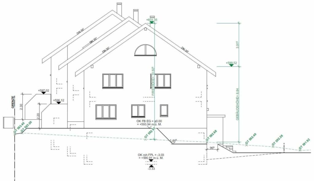 Zu verkaufen in 8362 Itaslen bei Balterswil, neues 5½ Zi.-EFH, an unverbaubarer Lage angrenzend an Landwirtschaftszone, mit Weitsicht auf Wiese ! - Bild 9
