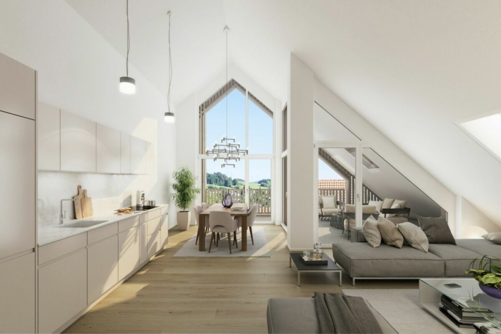 Dachwohnung mit grandiosem Bergpanorama - Bild 3