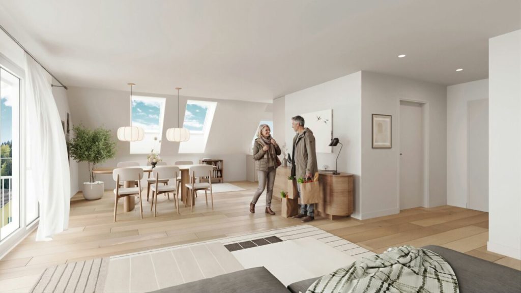 Helle 3.5-Zimmer-Wohnung - Wohnambiente und Gemütlichkeit - Bild 2