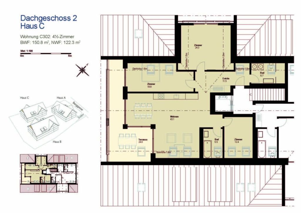 Dachwohnung mit grandiosem Bergpanorama - Bild 6