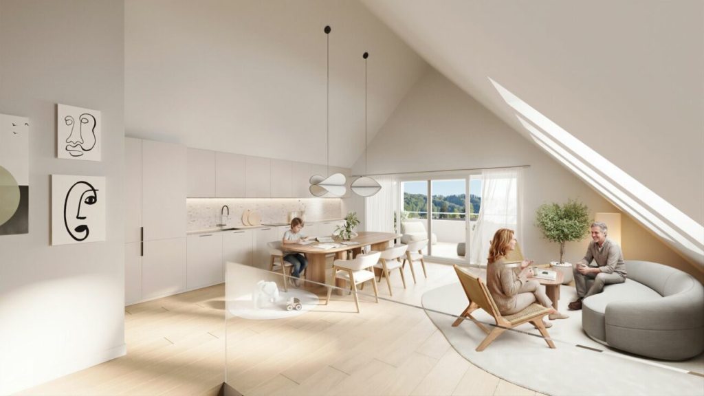 Charmante 3.5-Zimmer-Dachwohnung mit sonnigem Balkon - Bild 5