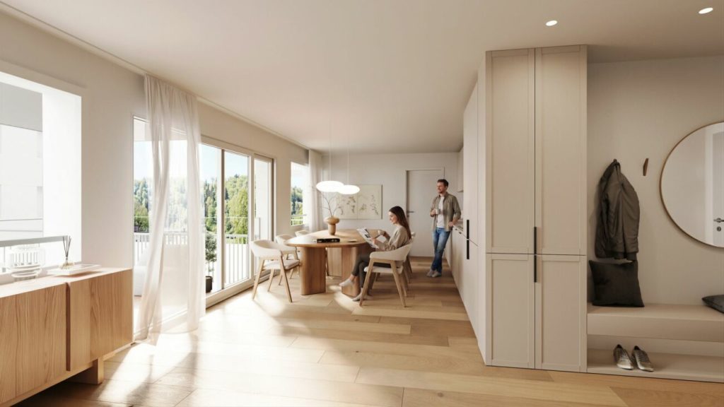 Ruhige und charmante Wohnatmosphäre in 4.5-Zimmer-Dachwohnung - Bild 5