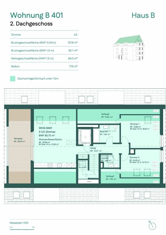 Exklusive Dachwohnung - mit Lift direkt in die Wohnung - Bild 7