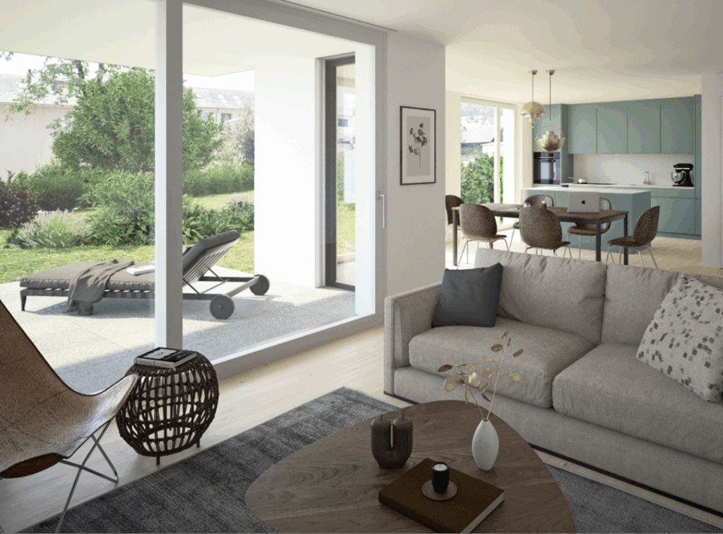 Sarmonie - Wo Harmonie lebt - 4.5 Zimmer Gartenwohnung 1.1 - Bild 7