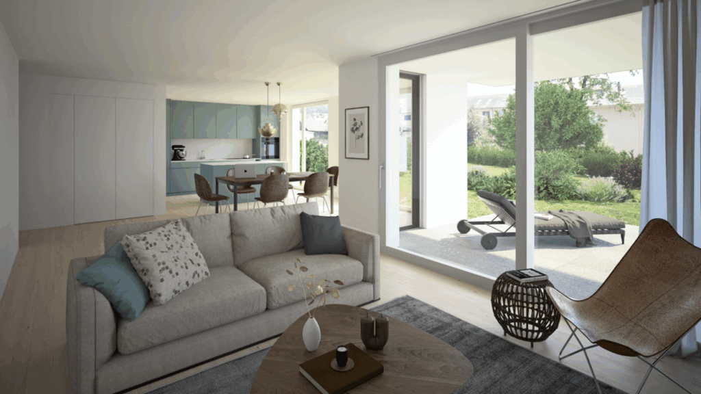 Sarmonie - Wo Harmonie lebt - 4.5 Zimmer Gartenwohnung 1.1 - Bild 9