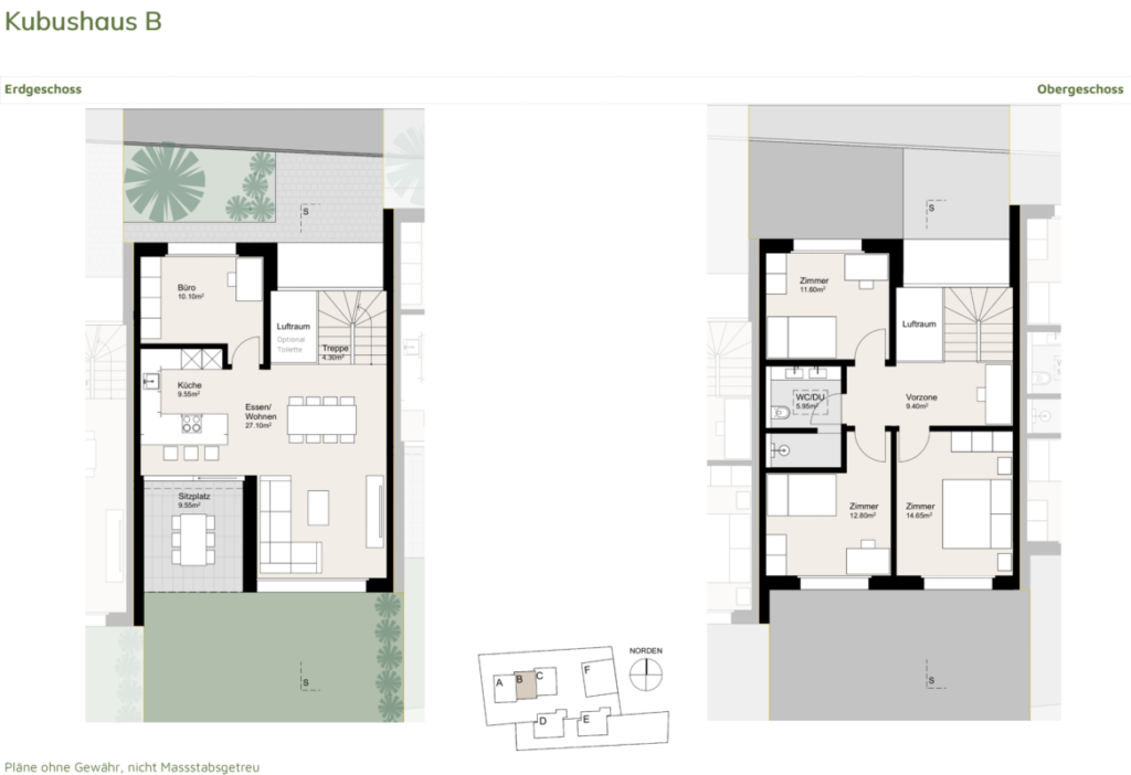 Kubushaus B - Mittel-Einfamilienhaus - Bild 5